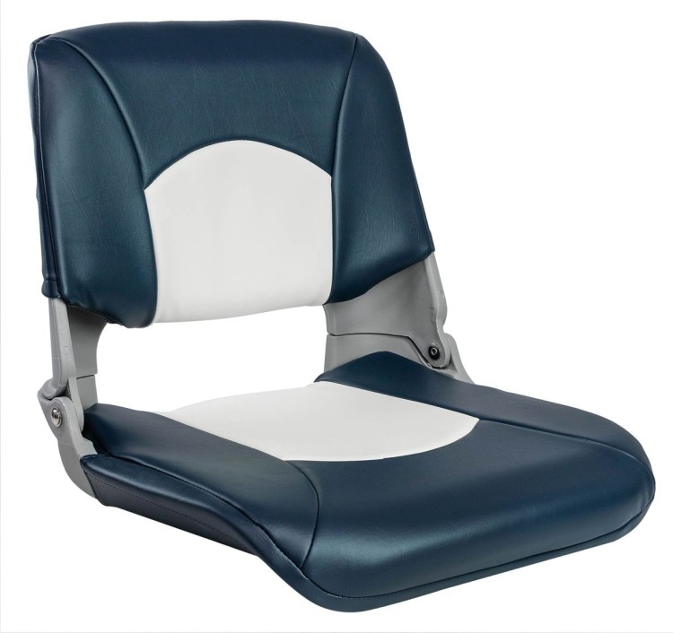 Кресло складное мягкое SKIPPER, цвет синий/белый, арт. MR10062,          MARINE ROCKET 