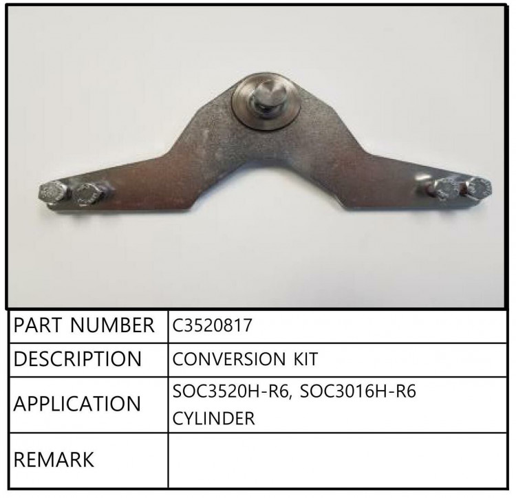 Рулевая пластина для цилиндра 3520-3016R6, Mercury, Sea First, арт. C3520817,          Sea First 