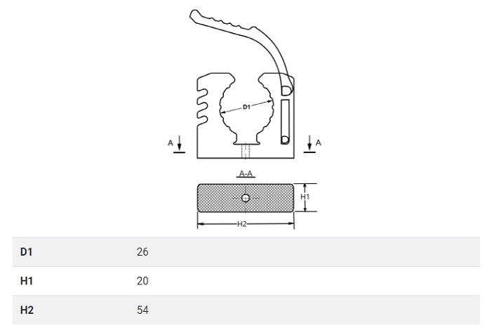 Крепеж универсальный 33-20-0058, арт. 33-20-0058,          Полиуретан 