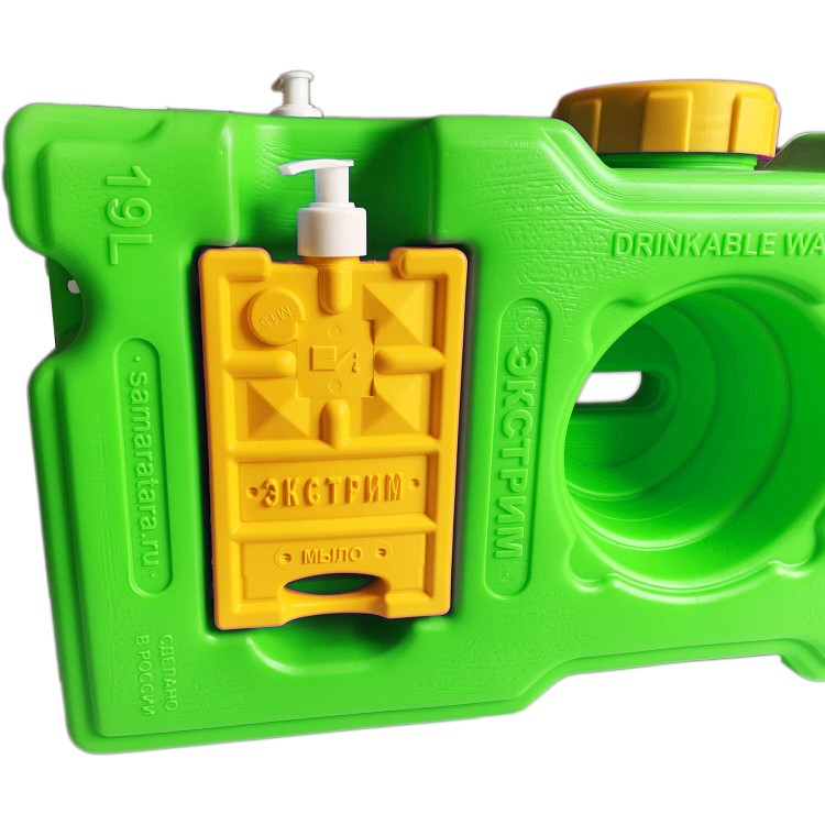 Канистра для воды 19 л, зеленая, арт. kontvod19GR,          Технохим 