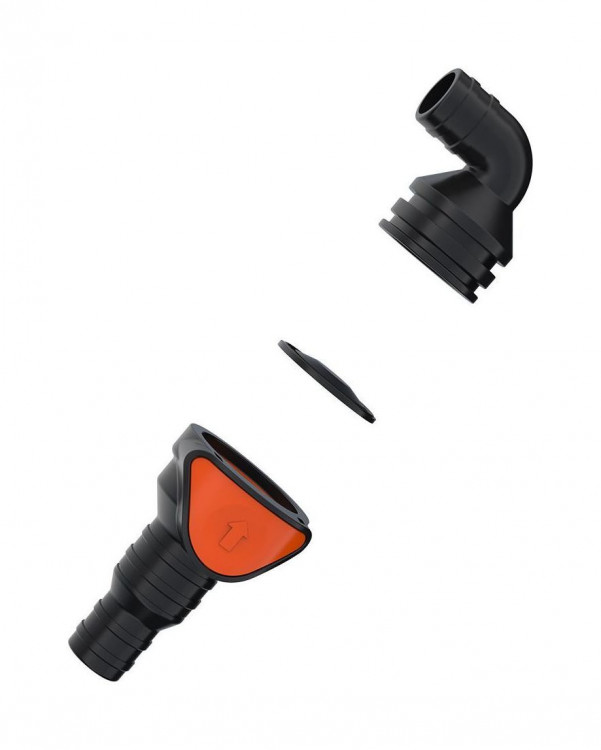 Клапан невозвратный угловой под шланг 20/20 мм, SeaFlo, арт. SFENV1W07501,          SeaFlo 