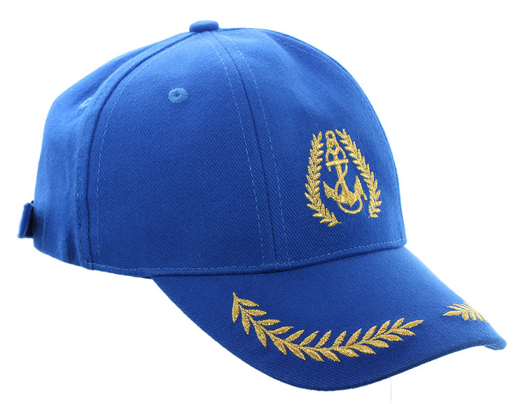 Бейсболка "Якорь" (васильковый), арт. 10258181,          нет т.м. 