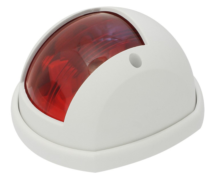 Бортовой огонь "Classic 12", красный, белый пласт, арт. 10237440,  