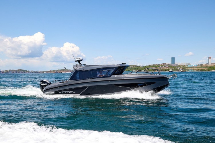 Катер Victory A8 с Suzuki 2хDF200APX, арт. KITVA24,  