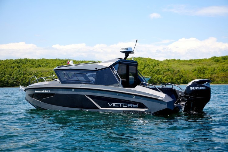 Катер Victory A8 с Suzuki 2хDF200APX, арт. KITVA24,  