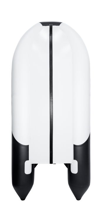 Надувная лодка ПВХ, Ривьера Компакт 3600 СК Комби, светло-серый/черный, арт. 4603725300682,          Мастер лодок 