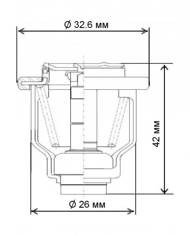 Термостат TAMA 60C, арт. TAMAWM32YA,          TAMA Enterprises 