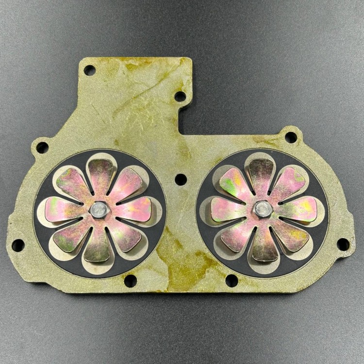 Лепестковые клапана Yamaha 25-30 (В сборе) (YUELANG)(круглое окно), арт. 61N-13610-00-K,          Nano Protech 