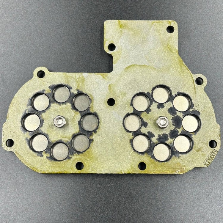 Лепестковые клапана Yamaha 25-30 (В сборе) (YUELANG)(круглое окно), арт. 61N-13610-00-K,          Nano Protech 