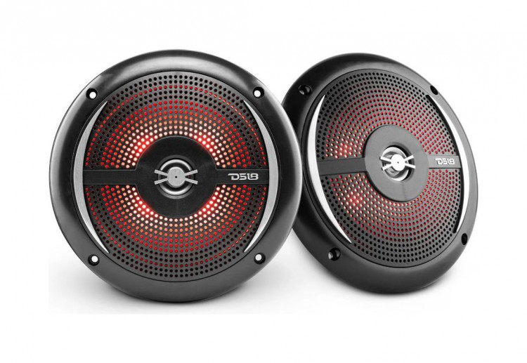 Морская акустика тонкая RGB 6.5" NXL-6SL/BK, DS18, арт. NXL-6SL/BK,          DS18 