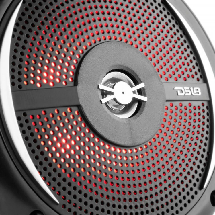 Морская акустика тонкая RGB 6.5" NXL-6SL/BK, DS18, арт. NXL-6SL/BK,          DS18 