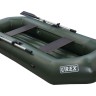Надувная лодка ПВХ UREX 280У НД, зеленая, арт. UR-280UND,          Urex 