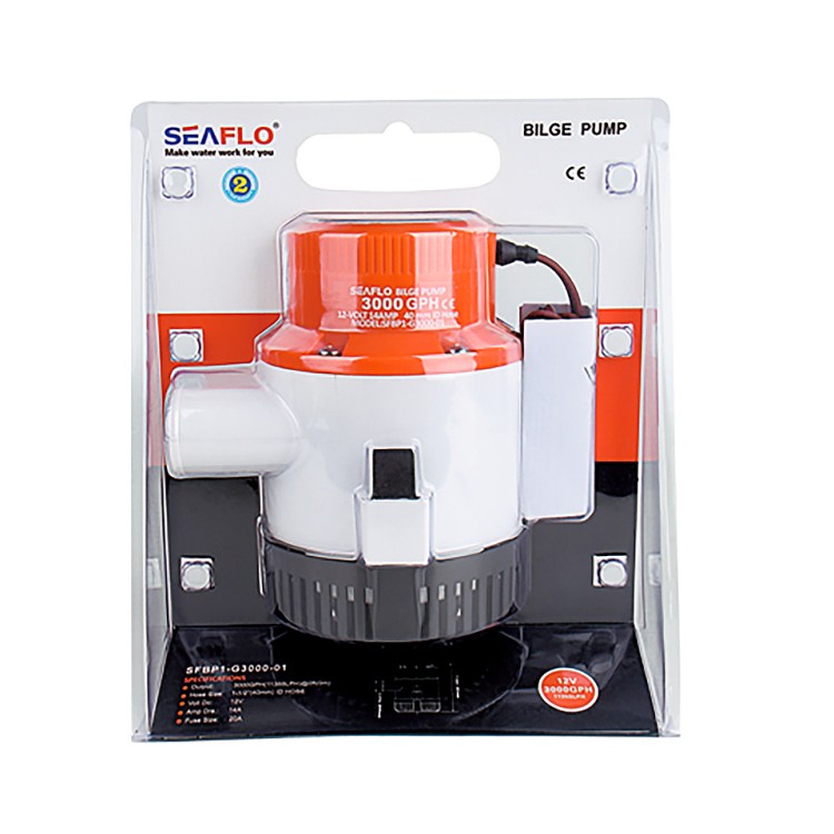 омпа трюмная SeaFlo 3000 GPH (190 л/мин), 12 В (SFBP1-G3000-01), арт. 10270441,          SeaFlo 