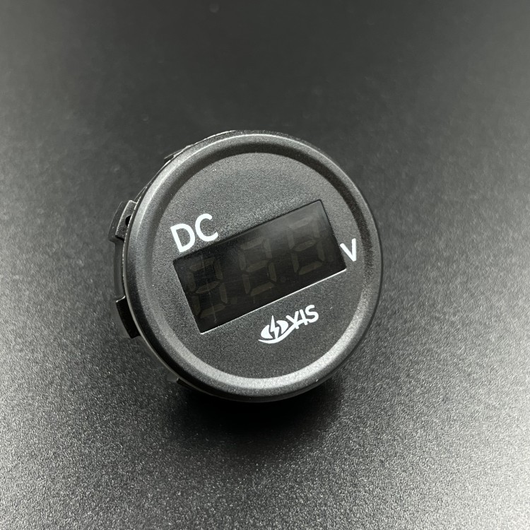 Вольтметр цифровой 2.5-30 В с клеммами, арт. SPBG1T,          Nano Protech 