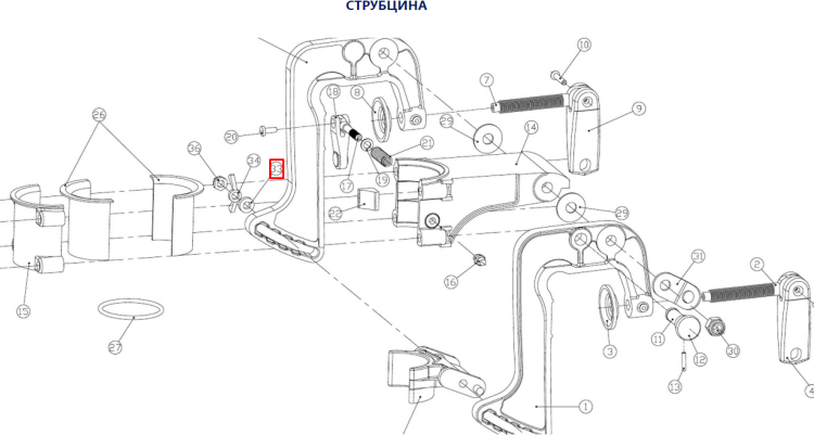 Шайба упора подвески YAMAHA HIDEA  (90201-06040) (PREMARINE), арт. 2.5F-03.00.00.05,          PREMARINE 