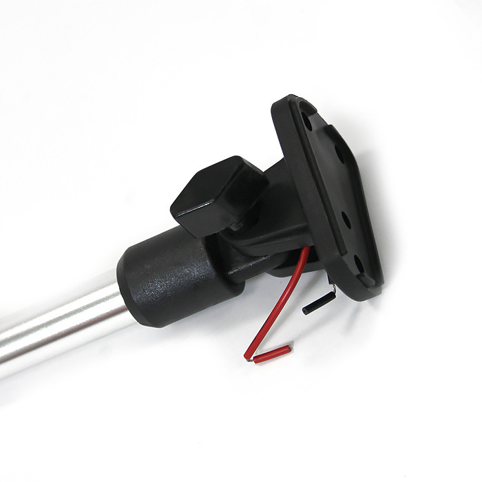 Огонь круговой светодиодный на наклонной стойке 610 мм, new, арт. C25013C-1,          Easterner 