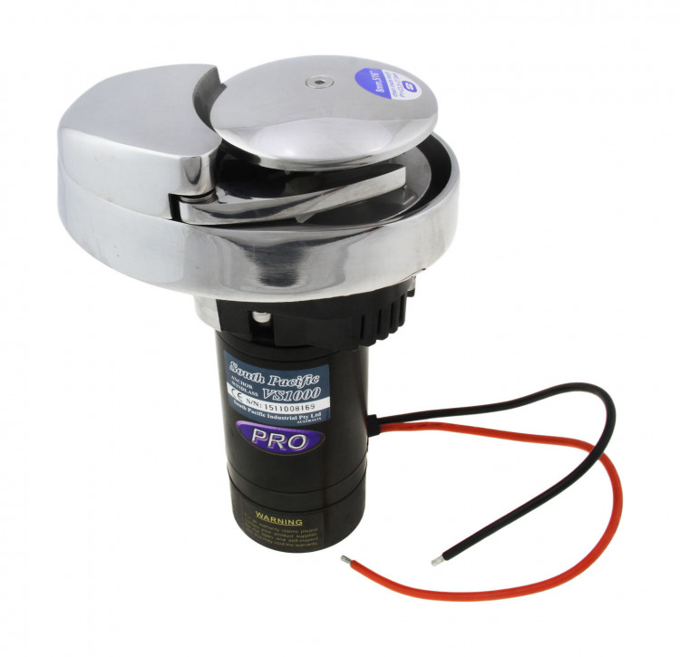 Лебедка якорная VS1000 вертикальная, 1100Вт, 12 В,, арт. VS1000,          South Pacific 