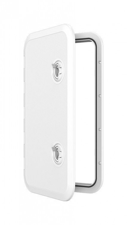 Люк смотровой белый, SeaFlo, 353 х 606 мм, арт. SFRE135360602,          SeaFlo 