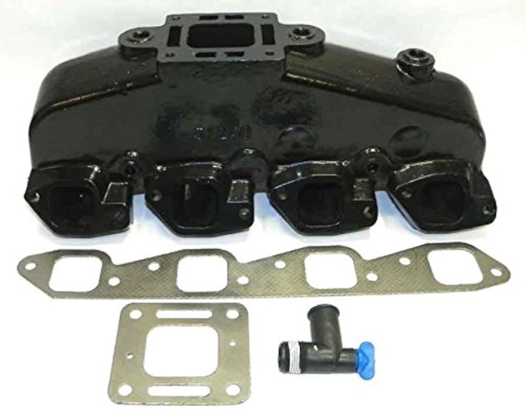 Коллектор выпускной Mercruiser 7.4 / 8.2 (Quicksilver), арт. 807078T10,          MERCURY 