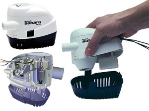 Автоматическая трюмная помпа "Sahara 1100" на 24 В