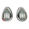 Светодиодные бортовые огни, пара, хром, арт. 10253952, Светодиодные бортовые огни, пара, хром, арт. 10253952,