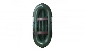 Надувная лодка ПВХ Ангара 300 НД, зеленый, SibRiver