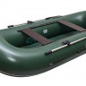 Надувная лодка ПВХ Ангара 300 НД, зеленый, SibRiver 