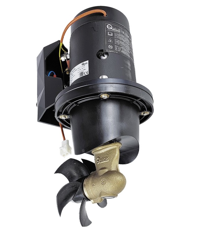 Подруливающее устройство в комплекте с тоннелем 110 мм, кабелем и пультом (джойстиком), арт. 10260461,          Quick 