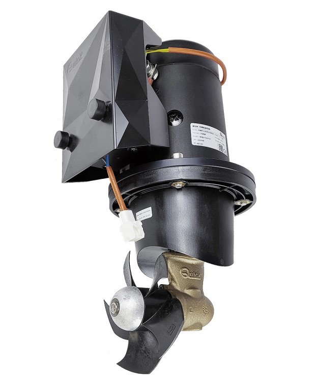 Подруливающее устройство в комплекте с тоннелем 110 мм, кабелем и пультом (джойстиком), арт. 10260461,          Quick 