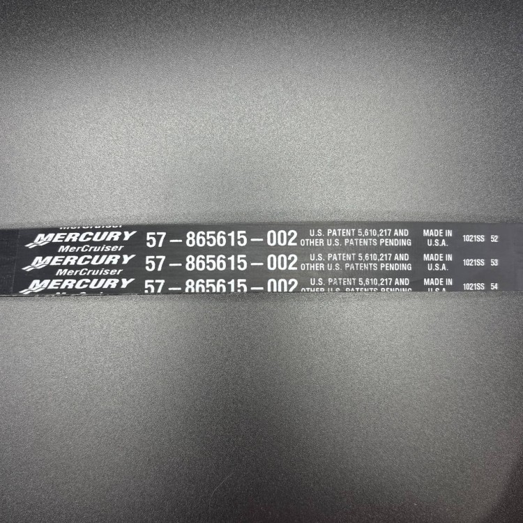 Ремень обводной (поликлиновой) MERCRUISER 8.1L INBOARD (57-865615Q02) (Quicksilver), арт. 57-865615Q02,          MERCURY 