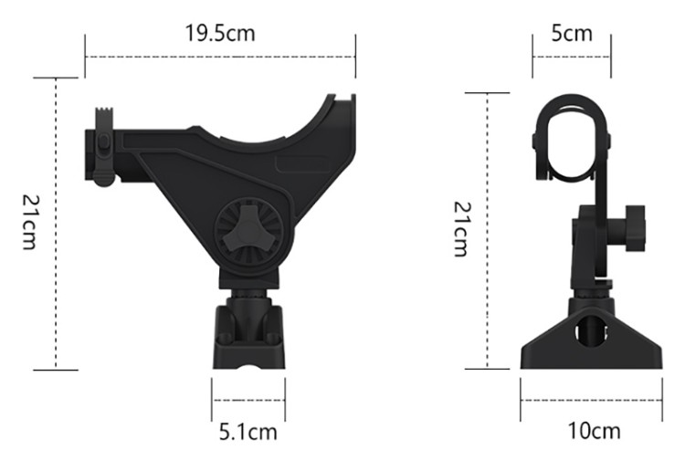 Держатель удилища  (SF-RH002), арт. 10268850,          SeaFlo 
