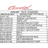 Ремкомплект помпы с корпусом Yamaha 40-50, Omax, арт. 6H4W007800_WH_OM,          OMAX 