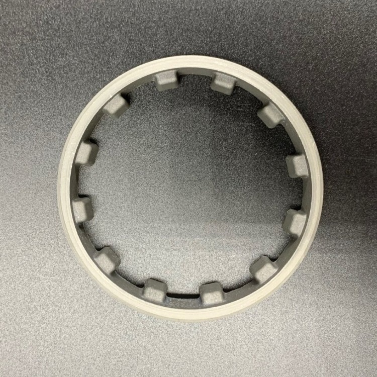 Гайка редуктора корончатая Yamaha 40-55 (YHS), арт. 697-45384-00-K,          YHS 