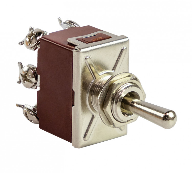 Тумблер трехпозиционный (ON)-OFF-(ON) 12В/15А 6P, арт. AN3C-223AA,          AAA  Тумблер трехпозиционный (ON)-OFF-(ON) 12В/15А 6P, арт. AN3C-223AA,          AAA