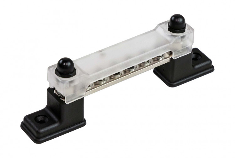 Колодка распределительная электромонтажная с защитной крышкой, 6 контактов, арт. MR326SC,          Marine Rocket 