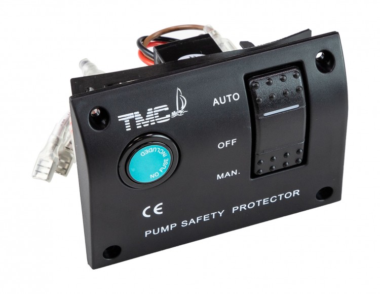 Панель управления водооткачивающей помпой auto-off-manual  с комплектом предохранителей, арт. 1062012,          TMC  Панель управления водооткачивающей помпой auto-off-manual  с комплектом предохранителей, арт. 1062012,          TMC