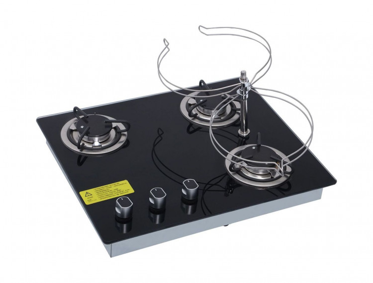 Варочная газовая панель 3 конфорки, Marine Rocket, арт. MRB007GS,          MARINE ROCKET 