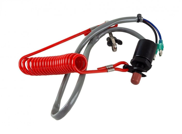 Кнопка аварийной остановки Suzuki DT4-15/60-85, Recmar, арт. 3783089E02_RM,          Recmar 