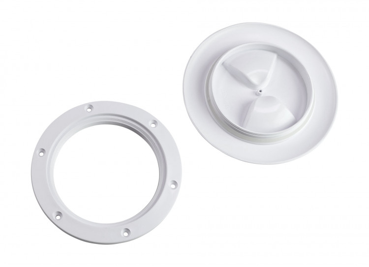 Лючок палубный 102 мм, белый, арт. 20-199-01,          Osculati 