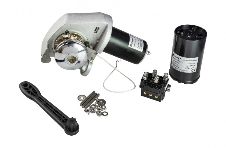 Лебедка якорная Italwinch OBI 700Вт, 12 В, цепь 8мм, арт. OB_0712_08L,          Italwinch 