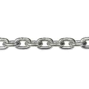 Цепь оцинкованная, DIN 766, 14 мм внутр 40мм х 18мм внешн 65мм х 50мм