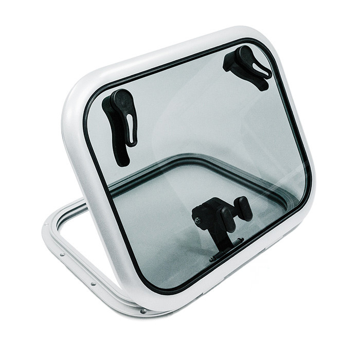 Люк палубный распашной Альбатрос 572x457, арт. 030833T,          Техномарин 