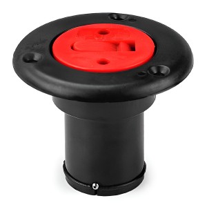 Палубная горловина, черный корпус/красная крышка (SFCF2-01)