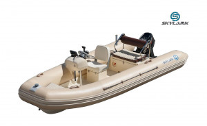 Лодка РИБ (RIB) SKYLARK 420, графит, корпус графит, (комплект)
