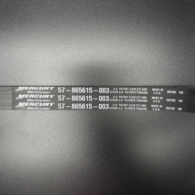 Ремень обводной (поликлиновой) MERCRUISER 4.3/5.0/5.7/6.2L (865615Q03) (Quicksilver), арт. 57-865615Q03,          MERCURY 