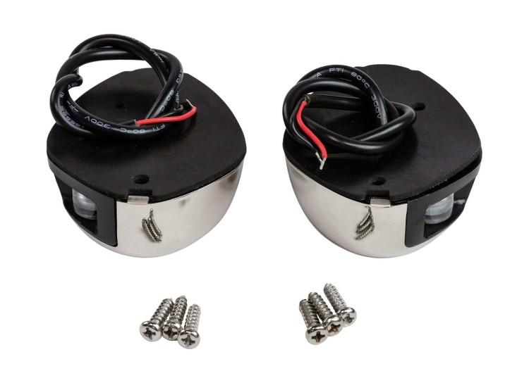 Огни ходовые светодиодные комплект, 12 В, SeaFlo, арт. SFNL031PS04,          SeaFlo 