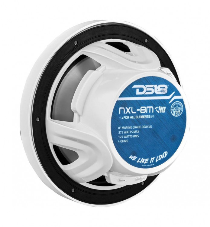 Морская акустика RGB 8" NXL-8M/WH, DS18, арт. NXL-8M/WH,          DS18 