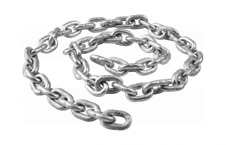Цепь якорная оцинкованная 6 мм, DIN766, арт. CH16-06_MR,          MARINE ROCKET  Цепь якорная оцинкованная 6 мм, DIN766, арт. CH16-06_MR,          MARINE ROCKET
