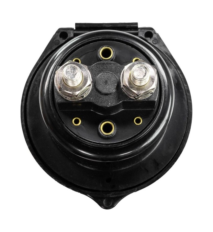 Выключатель массы  Heavy Duty судовой врезного монтажа, черный, арт. 14-385-55,          Osculati 
