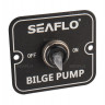Панель управления для осушительного насоса (вкл/выкл) 12/24В, алюминий, арт. SFSP-02, SeaFlo Панель управления для осушительного насоса (вкл/выкл) 12/24В, алюминий, арт. SFSP-02, SeaFlo